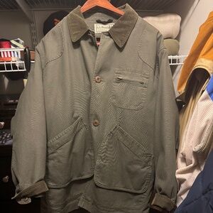 L.L. Bean - Men's Original Field Coat, Cotton-Lined (Olive Green in Medium)